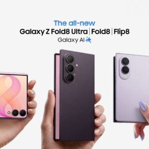 Samsung Galaxy Z Fold ۸ Ultra، Fold و Flip ۸: تاشو، مناسب برای هر نوع زندگی